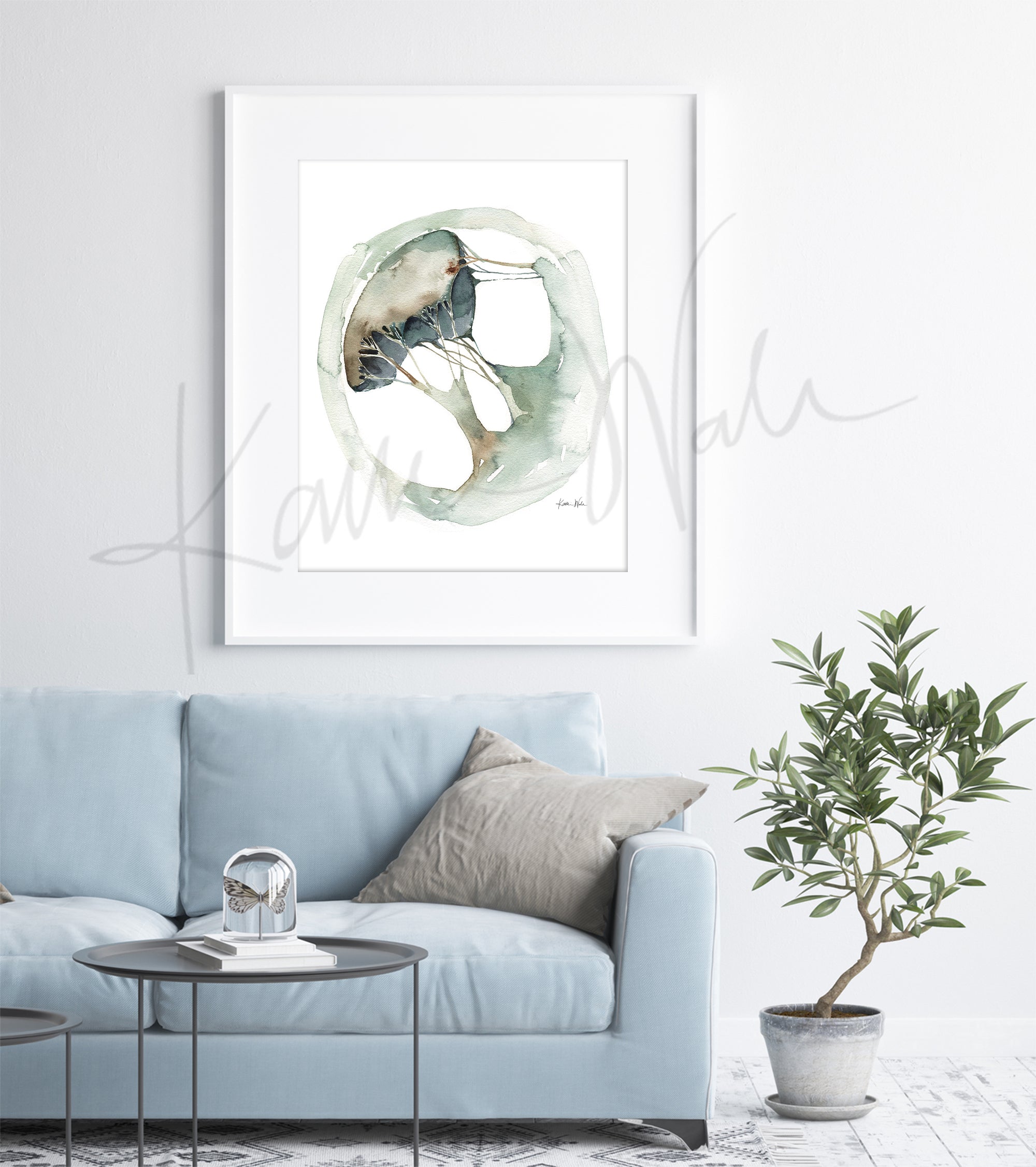 Chordae Tendineae Watercolor Print