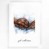 Holding Hands Greeting Card II | Get Well Soon