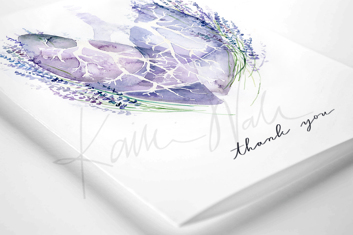 Lung Love Greeting Card | Thank You
