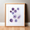 Mast Cells Watercolor Print