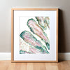 Microvilli Histology Watercolor Print