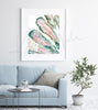 Microvilli Histology Watercolor Print