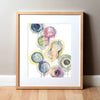 Mitosis Watercolor Print