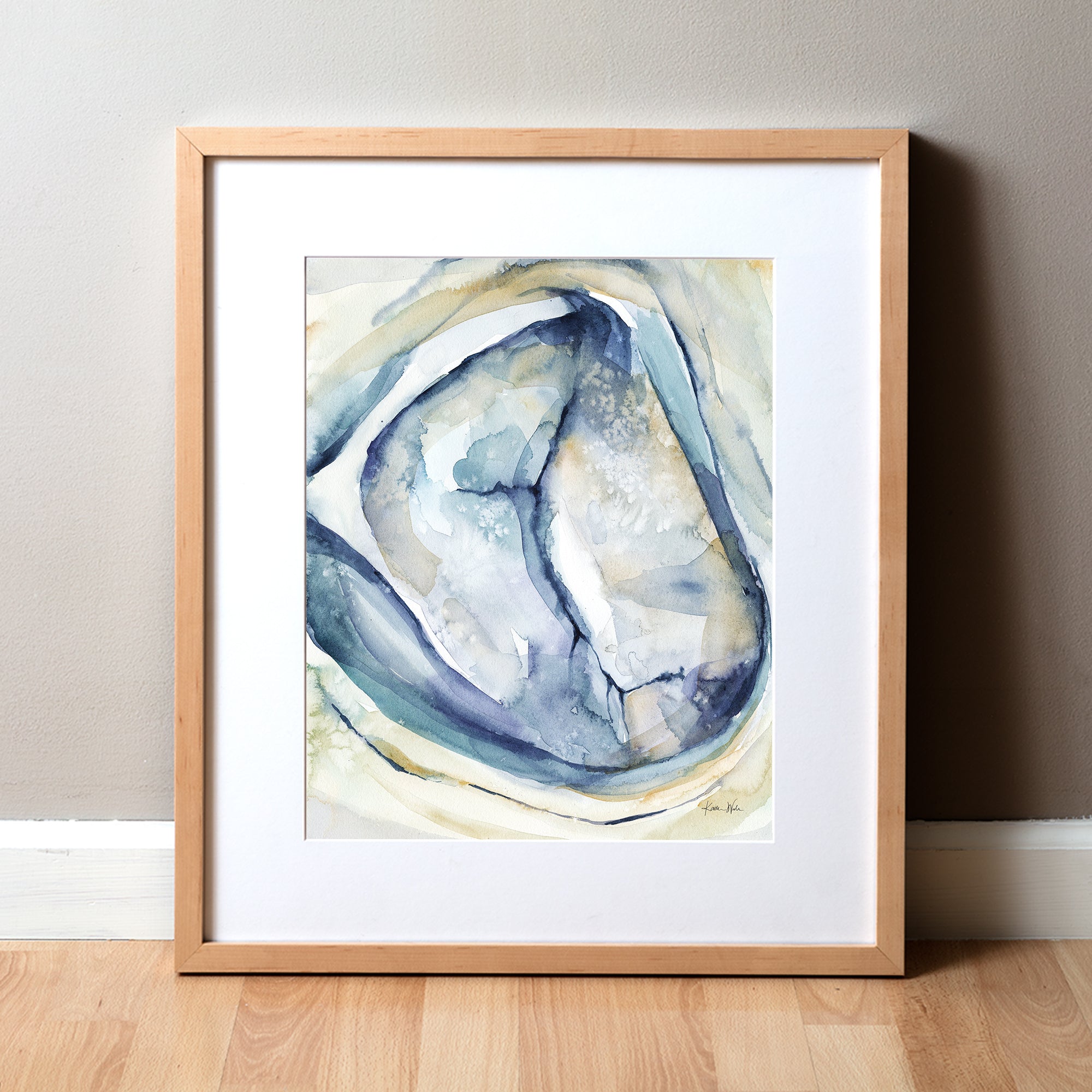 Mitral Valve Watercolor Print