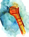 Orthopedic Hardware Watercolor Print Set