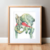 Piriformis Watercolor Print