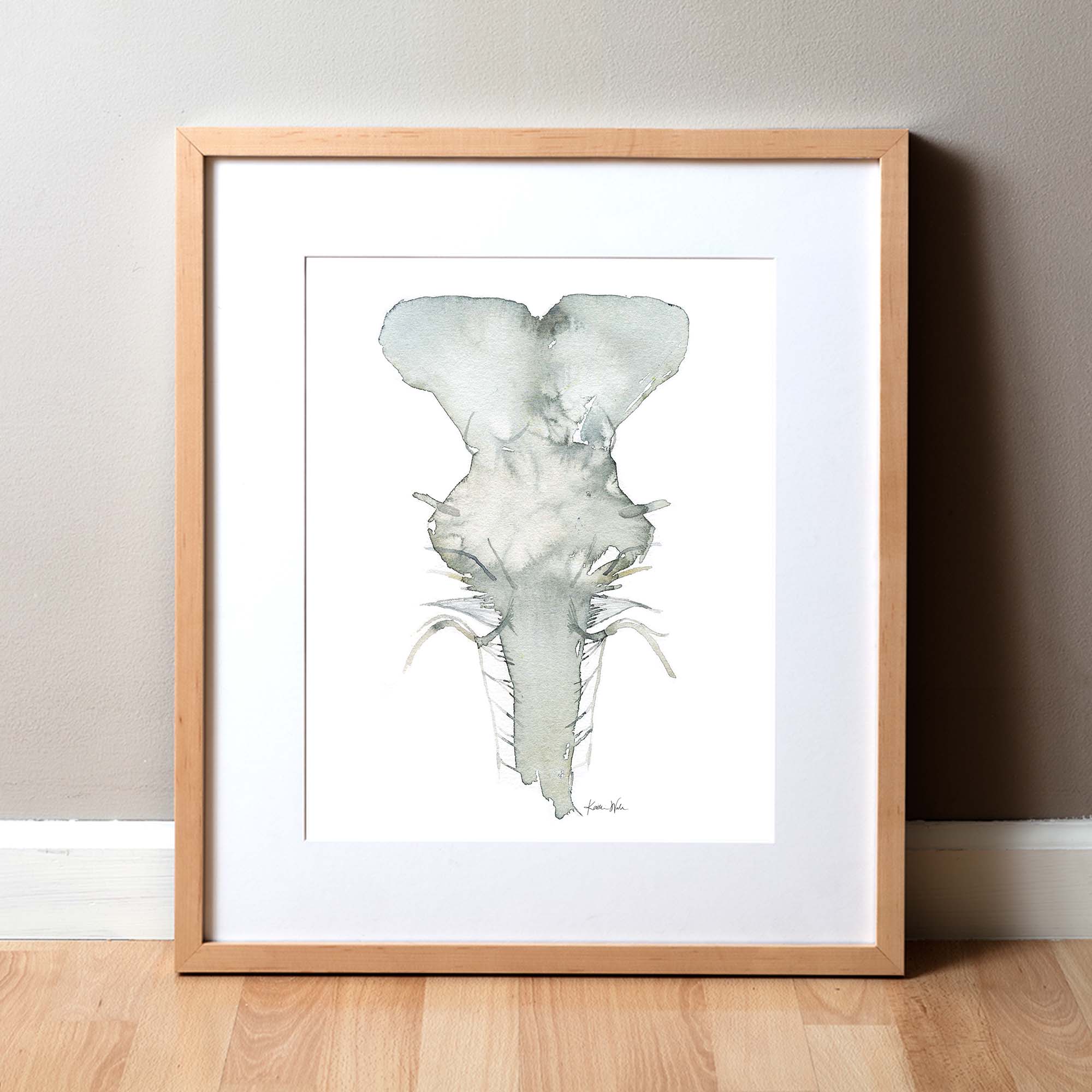 The Pons Watercolor Print