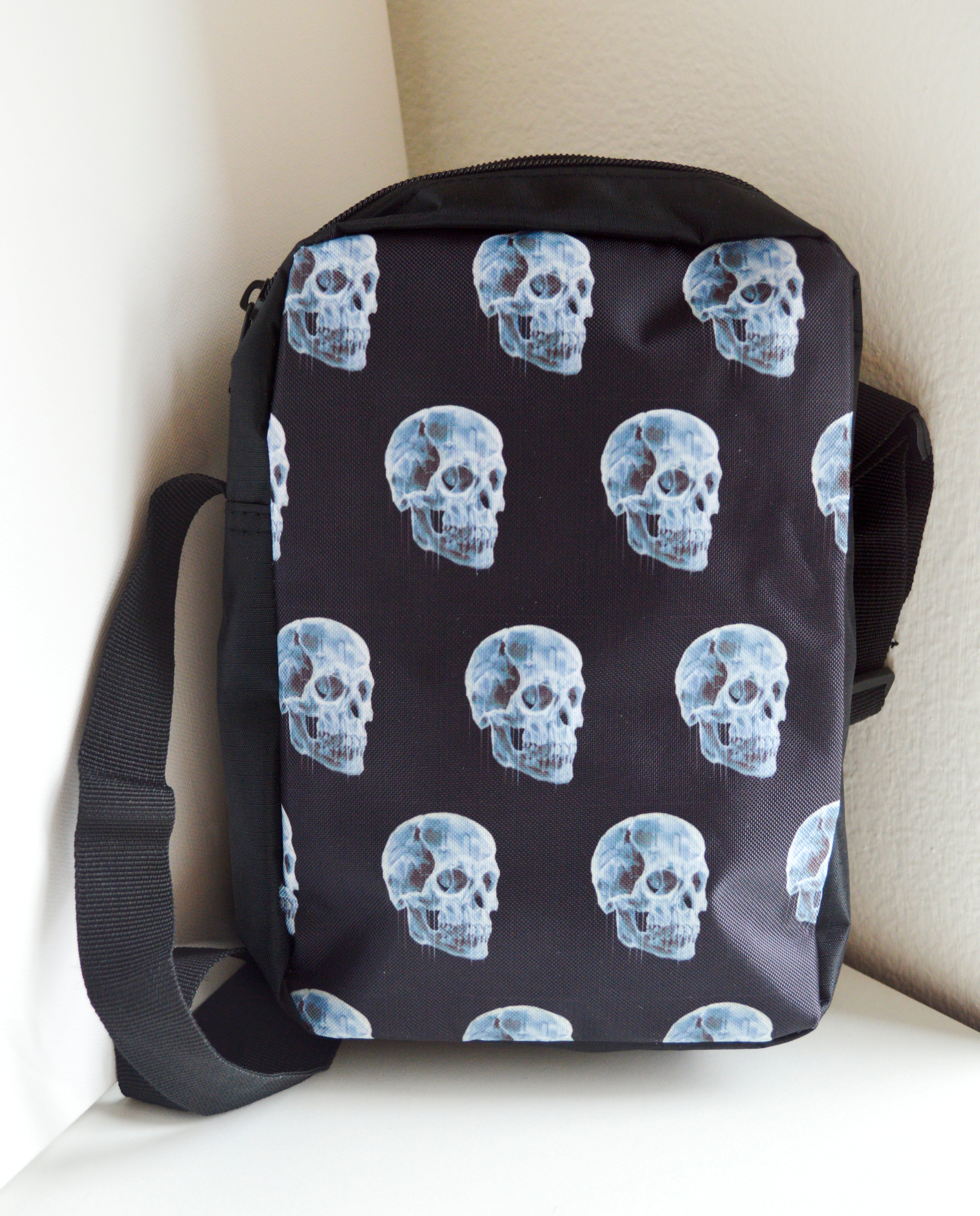 Skull Crossbody Bag – Lyon Road Art
