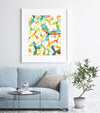 Antibodies Print Watercolor