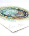 Ovum Watercolor Print