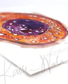 Angled view of a watercolor painting of Myeloid Stem Cell.