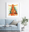 The Thorax Watercolor Print