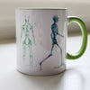 Body Systems In Color Anatomy Mug - Nervous System Lymphatic Skeletal Circulatory Muscular