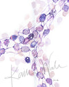 Lymph Nodes Mosaic Watercolor Print