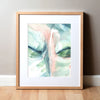 Mastectomy Beauty Watercolor Print