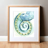 Cochlear Implant Watercolor Print