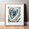 Normal Colonoscopy Watercolor Print