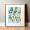 Conebeam Ii Watercolor Print