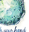 Wash Your Hands Coronavirus Poster Watercolor Print