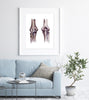 Elbow Joint Anatomy Print Watercolor