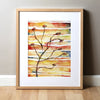 Neuromuscular Juncture Watercolor Print