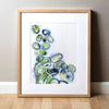 Influenza Histology Watercolor Print