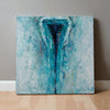 Incisor In Blue Canvas Print