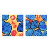 Abstract Mitochondria Ceramic Coaster Set of 2