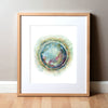 Ovum Watercolor Print