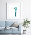 Otoscope Print Watercolor