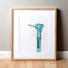 Otoscope Print Watercolor