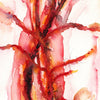 Abstract Carotid Print Watercolor