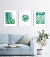 Eye Anatomy Print Set Watercolor