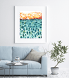 Skin Cells Watercolor Print