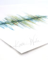 Sound Waves Print Watercolor