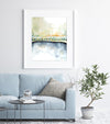 Taste Horizons - Five Senses Art Abstract Anatomy Watercolor Print