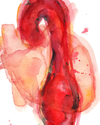 Thoracic Aneurysm Print Watercolor