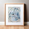 Tricuspid Valve Print Watercolor