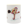 Seated Yoga Poses Mug - 11 oz Ceramic